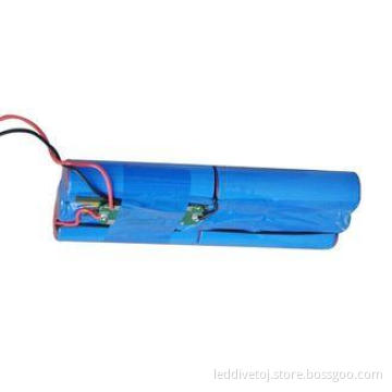 High capacity 7200 mAh Flashlight Battery Pack with CE , FC